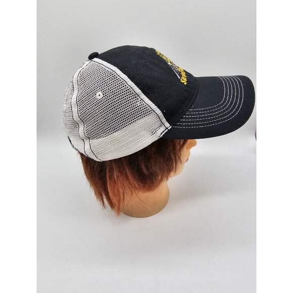 Vintage Motorcycle Snapback Hat Hog Stripe 40,000 PSI Adjustable - Picture 8 of 9